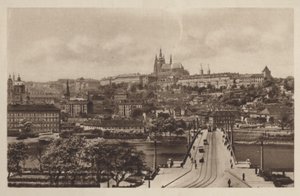 Manes-broen og slottet, Praha