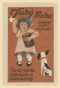 F Slaby sjokolade- og sukkervarefabrikk, Praha av Czech School