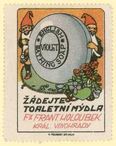 Frantisek Holoubek Violet Engelsk badesåpe av Czech School