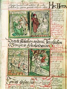 Hvordan kurere sykdommer, fra Tractatus de Pestilencia av Czech School