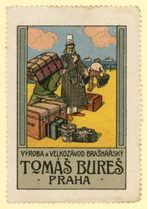Tomas Bures reisevesker, Praha av Czech School