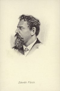 Zdenek Fibich , tsjekkisk komponist (1850–1900) av Czech School