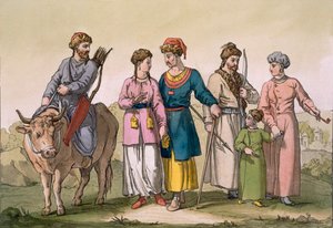 Taguri-tatarene fra Krim, ca 1820-30-tallet.