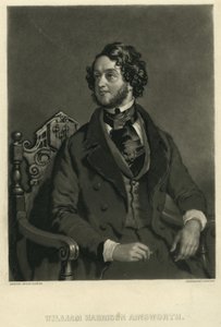 William Harrison Ainsworth, ca. 1841 (mezzotint) av D McClise