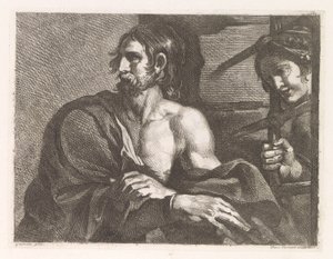 Døperen Johannes i fengsel besøkt av Salome