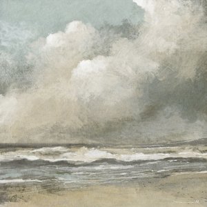 Misty Beach av Dan Hobday