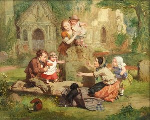 Første steg av Daniel Maclise