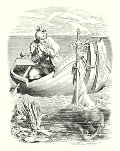 Arthurs død (gravering)