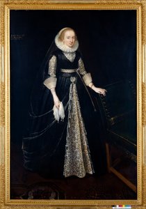 Elizabeth Howard (olje på lerret) av Daniel (attr. to) Mytens