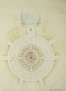 Potomac Round Point, Washington D.C., Planskisse, 1909.
