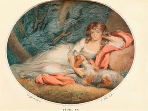 Troskap, 1795 av Daniel Gardner