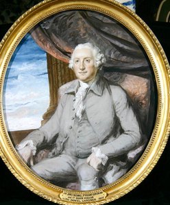 James Bucknall (1747-1806) 3. Viscount Grimston (olje på lerret) (for par se 242130) av Daniel Gardner