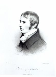 John Constable, 20 år, gravert av Thomas Herbert Maguire