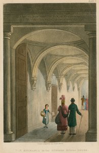 Bokseinngang til det engelske operahuset (Lyceum Theatre) av Daniel Havell