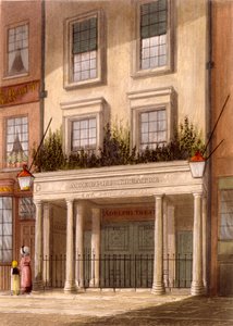 Sans Pareil Theatre, 1826 av Daniel Havell