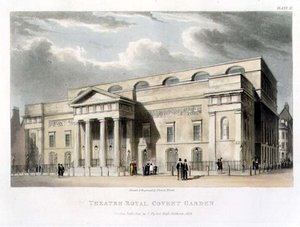 Theatre Royal, Covent Garden, i London, designet av Robert Smirke i 1809