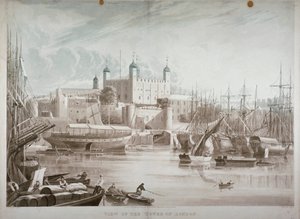 Tower of London, 1819. av Daniel Havell
