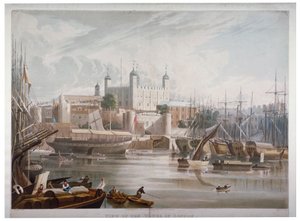 Tower of London, 1819. av Daniel Havell