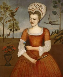 Catharine Hendrickson, ca. 1770 av Daniel Hendrickson