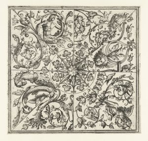 takdekorasjon av Daniel Hopfer (I)