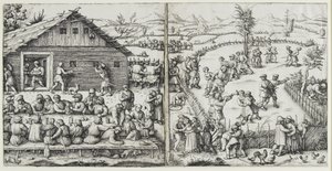 Festivalen, etter 1520 av Daniel Hopfer