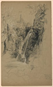 En foss av Daniel Huntington