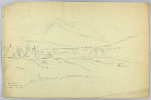 Bald Knob, fra enden av Waterville Road, Gurley