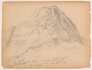 Chocorua Peak fra en sørskulder av Daniel Huntington