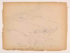 Moat Mountain og Knowles Pond, New Hampshire av Daniel Huntington