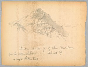 Mount Chocorua på vei til Whitton Pond av Daniel Huntington