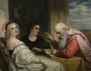 Sår ordet, 1868 (olje på lin)