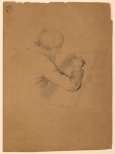 Studie for "Sykes fellesskap" av Daniel Huntington