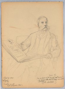 Study for a Portrait of Mr. Morris K. Jesup, Esq. av Daniel Huntington