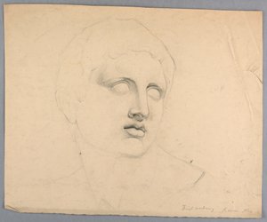 Studie av Mark Anthony fra en statue av Daniel Huntington