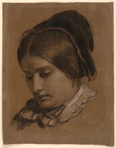 Kunstnerens kone Sophie av Daniel Huntington