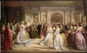 Den republikanske domstolen (Lady Washingtons mottakelse) 1861