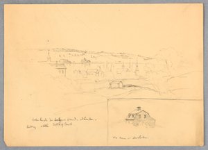 Utsikt over Groton Heights fra New London av Daniel Huntington
