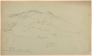 Welch Mountain i Waterville og Thornton, New Hampshire, fra Sandwich Notch Road, Campton av Daniel Huntington