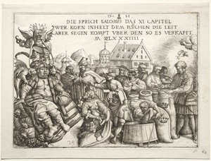 Illustrasjon til ordspråk XI (The Hoarders of Grain)