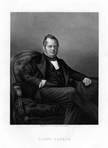 Grev Camillo Benso di Cavour , italiensk politiker, 1800-tallet