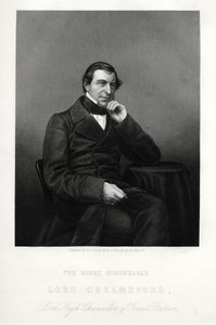 Frederic Thesiger, 1st Baron Chelmsford, engelsk jurist og politiker, c1880. av Daniel John Pound