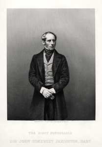 John Somerset Pakington, 1st Baron Hampton, engelsk politiker, c1880. av Daniel John Pound