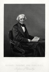 Michael Faraday, britisk vitenskapsmann, c1880 av Daniel John Pound