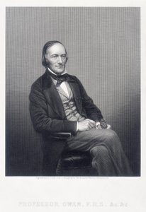 Sir Richard Owen, engelsk zoolog, c1860. av Daniel John Pound