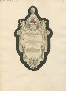 Minnesmerke over Francis Stratford fra Acton Church av Daniel Lysons