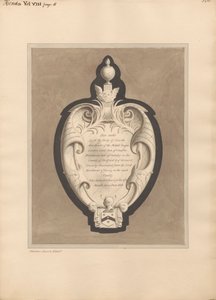 Minnesmerke over Charles Mordaunt fra Hendon Church av Daniel Lysons