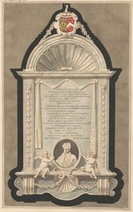 Minnesmerke over William Smith fra Cranford Church av Daniel Lysons