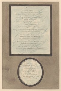 Minnesmerker over Francis Wilkson og John og Eluzay Hewitt fra Feltham Church av Daniel Lysons