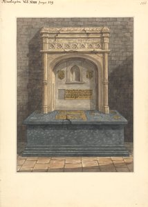 Graven til Gregory Lovell og hans kone Anne, Harlington Church