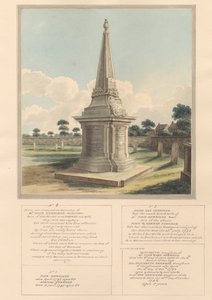 Graven til Henniker-familien, fra West Ham Churchyard av Daniel Lysons